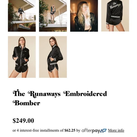 Stoned Immaculate The Runaways Bomber - Picture 3 of 5